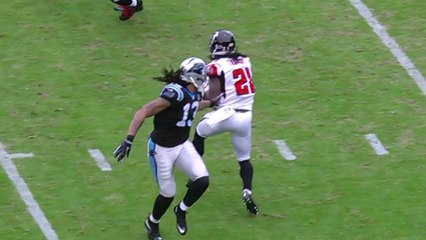 Trufant intercepts Newton