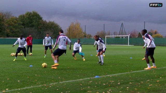 L'entraînement à huis-clos des Bleus à Rennes