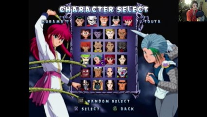 Kurama VS Toya In A YuYu Hakusho Dark Tournament Match / Battle / Fight - With Commentary