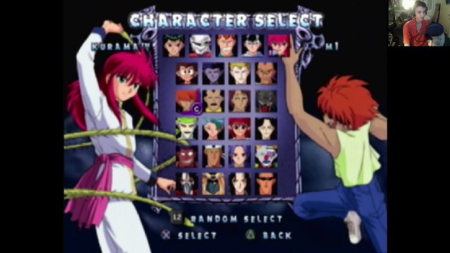 Kurama VS Gama In A YuYu Hakusho Dark Tournament Match / Battle / Fight - With Commentary