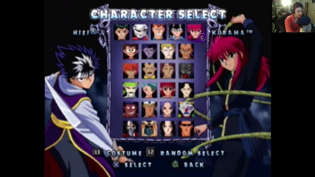 Hiei VS Makintaro In A YuYu Hakusho Dark Tournament Match / Battle / Fight - With Commentary