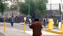 Momento balacera a estudiantes UNAM