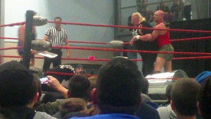 End of Nasty boys match