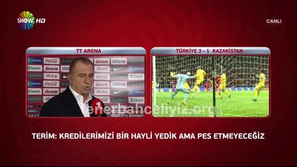 Fatih Terim: Volkan oynayamayacak durumdaydı.