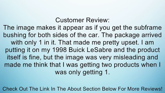 Dorman 924-043 Subframe Bushing Kit