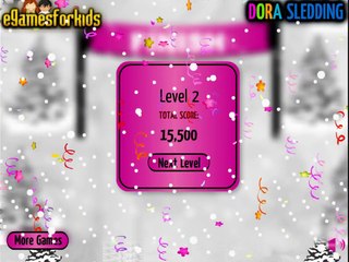 Dora The Explorer Dora Sledding Let's Play / PlayThrough / WalkThrough Part