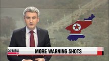 S. Korean military fired warning shots 5-6 times this year amid increased N. Korean activity at border