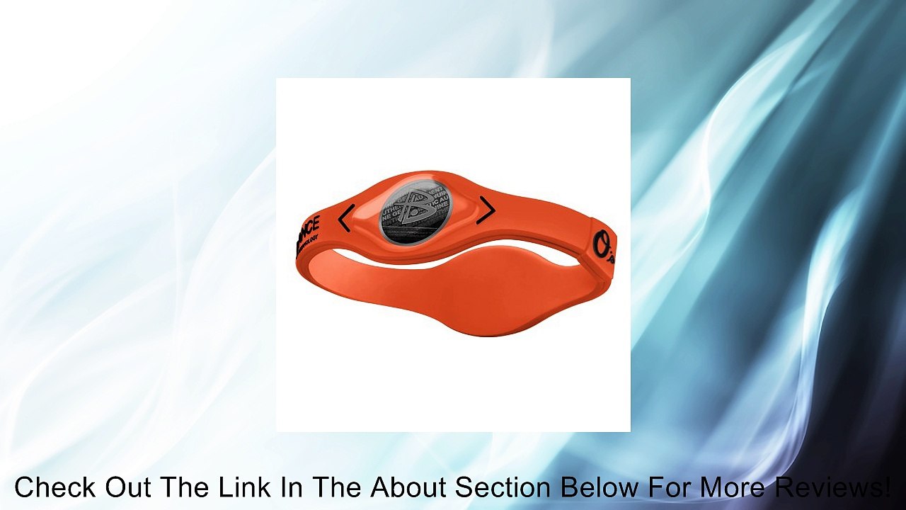 Power Balance MLB Silicone Wristband - Genuine - Baltimore Orioles