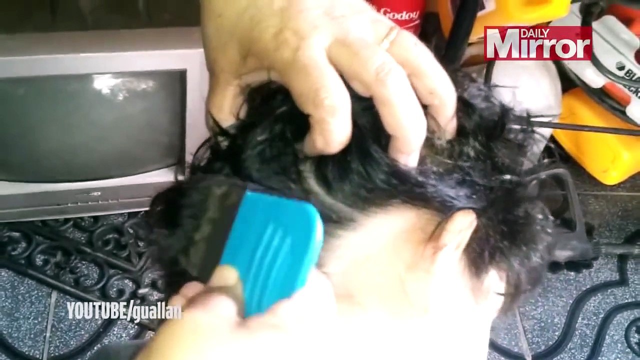 Is this the worst case of head lice ever? Video shows girl infested with HUNDREDS of nits