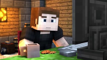 Biscuit Dunking (Minecraft Animation)