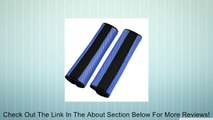 Amico Motor Detachable Fastener Blue Black Seatbelt Cover Pad Pair Review