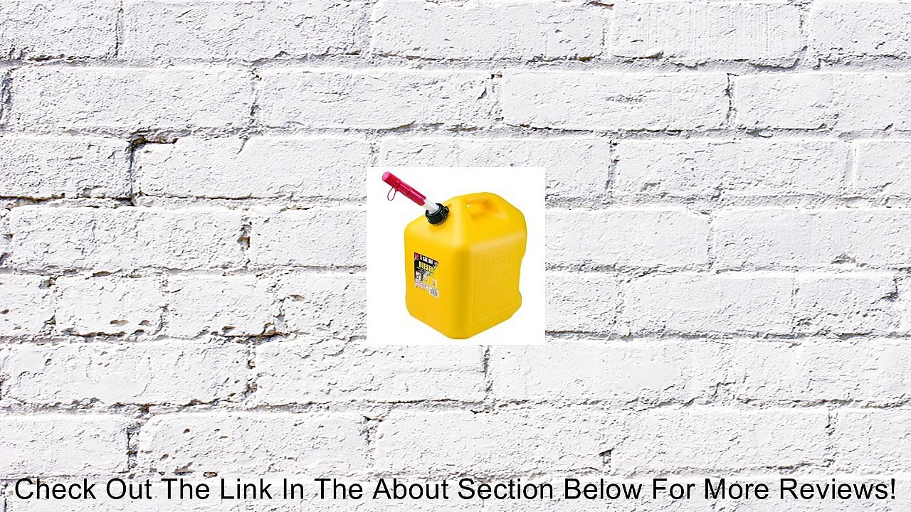 5 Gallon Auto Shutoff Diesel Can Review