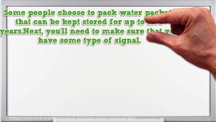 What Goes Into a Very Basic Survival Kit?