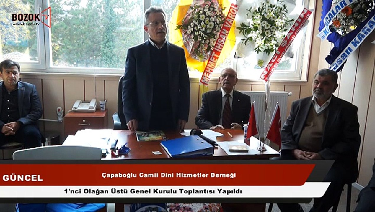 ÇAPANOĞLU CAMİ DİN HİZMETLERİ DERNEĞİ 1'NCİ OLAĞAN KONGRESİ YAPILDI