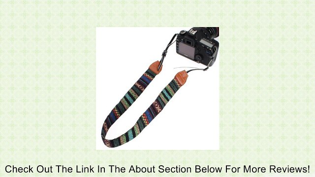 Multi Color Digital SLR Camera/Camcorder Neck Shoulder Straps Belt (New Style) Review