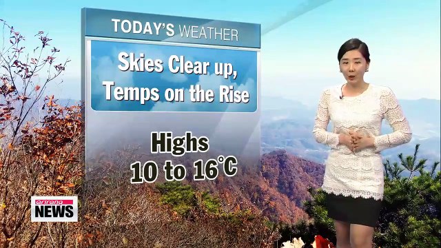Chilly afternoon ahead, getting brighter