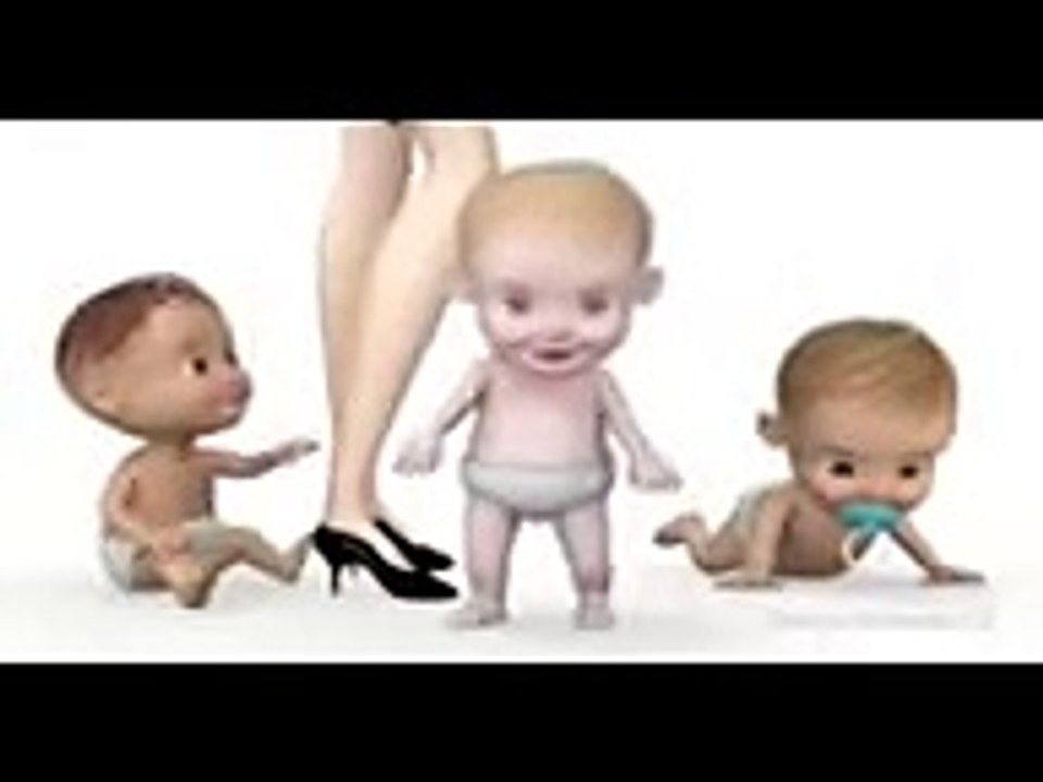 Animated babies dancing reggaeton