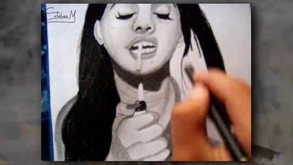 Drawing Lana del Rey ( Speed Drawing )