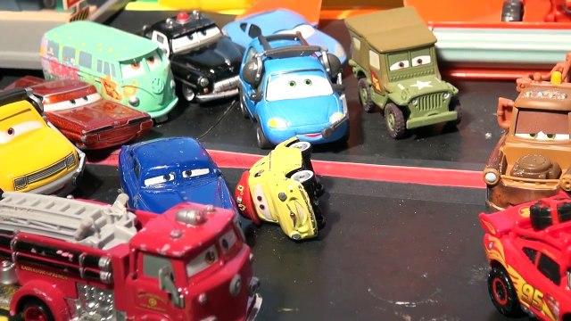 Pixar Cars , Special Edition, OFF-ROAD MATER from The Radiator Springs 500 with Lightning McQueen