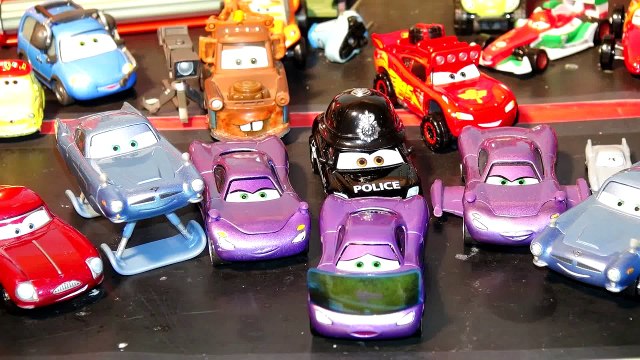 Pixar Cars 2 New Car Unboxing , Holly Shiftwell with Screen, with Lightning McQueen, Mater, Finn McM