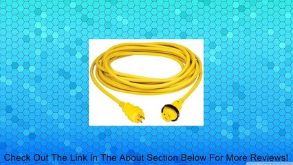 Marinco (199116) 30A 12' Cordset with LED Ergo Grip