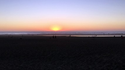 Coucher de soleil à Ocean Beach