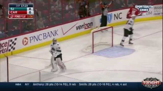 Sharks' Goalie Records Shutout in Debut