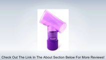 Luseta Wind Spin Hair Dryer Curl Diffuser A Purple