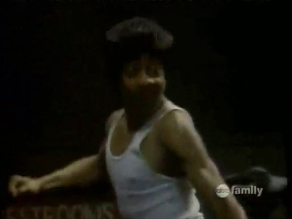 Steve Urkel as Bruce Lee in Family Matters