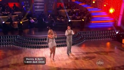 Donny Osmond & Kym Johnson - Cha Cha Cha - Finale