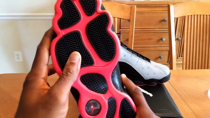 2# customer feed back review (Authentic Air Jordan 13s Silver Reflective with 3m test)