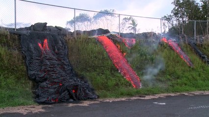 The Lava Flow Is    What Happens