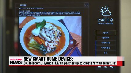 SK Telecom and Hyundai Livart partner up to create world's first 'smart furniture'