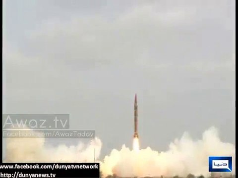 Pakistan successfully test-fires nuclear-capable Shaheen One-A Hatf IV ballistic missile