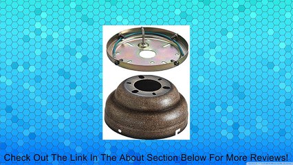 Flush Mount Canopy Distressed White Review