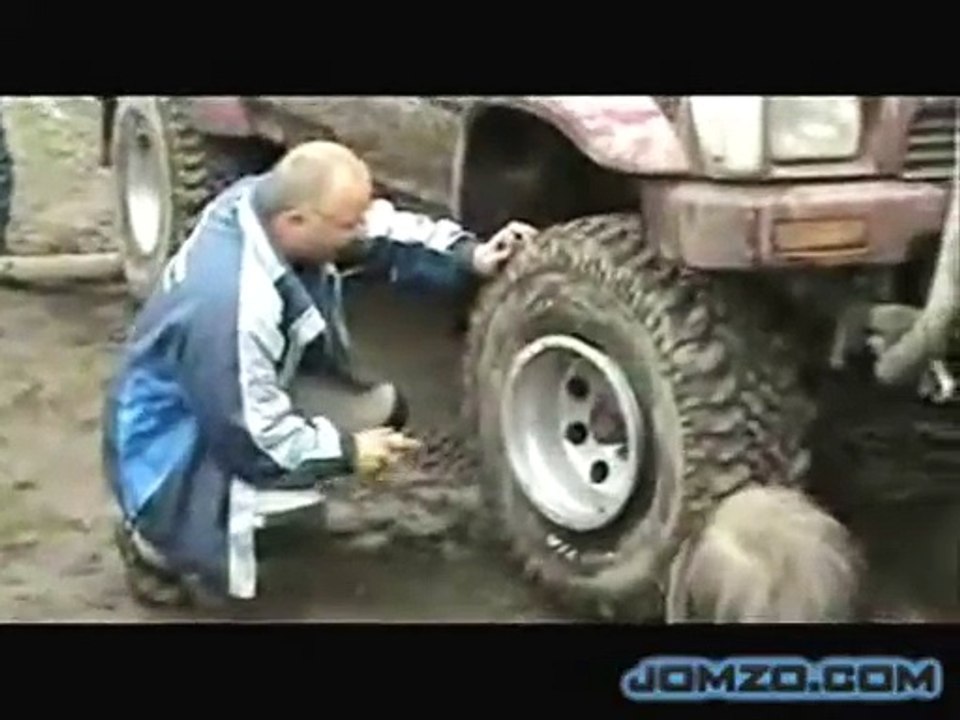 Funny and most amazing tire fix.