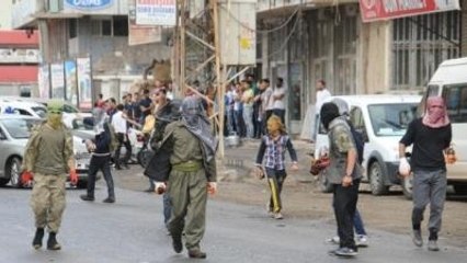 Cizre'de İzinsiz Gösteri