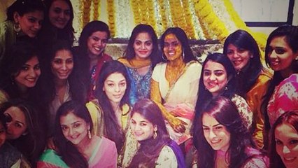 (Video) Arpita Khan's Mehendi and Haldi Ceremony