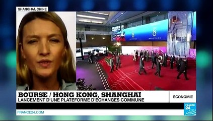 le journal de l'économie - Connexion boursière entre Shanghai et Hong Kong