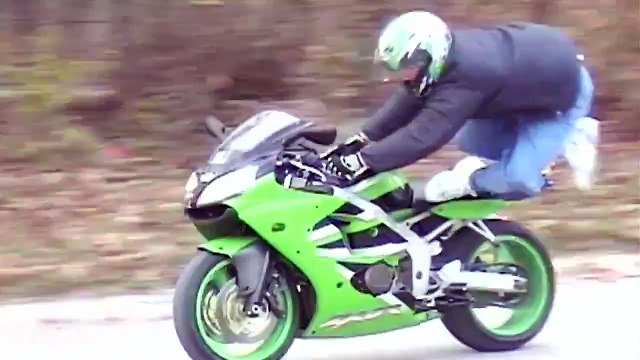 OMG Thank God He Was Wearing A Helmet