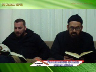Farz Namazların Ardından Okunan Zikirleri..-1 (Riyazüs-Salihin Dersleri) Abdulmennan Joulha (DM)