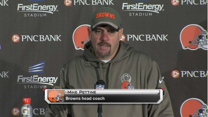 Browns postgame press conference