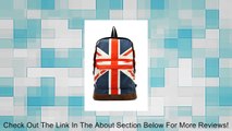 Fashion Womens Mens School Book Campus Bag Backpack Satchel Uk Us Flag Pattern Review