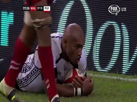 L'essai de 80 mètres de Nemani Nadolo contre le Pays de Galles