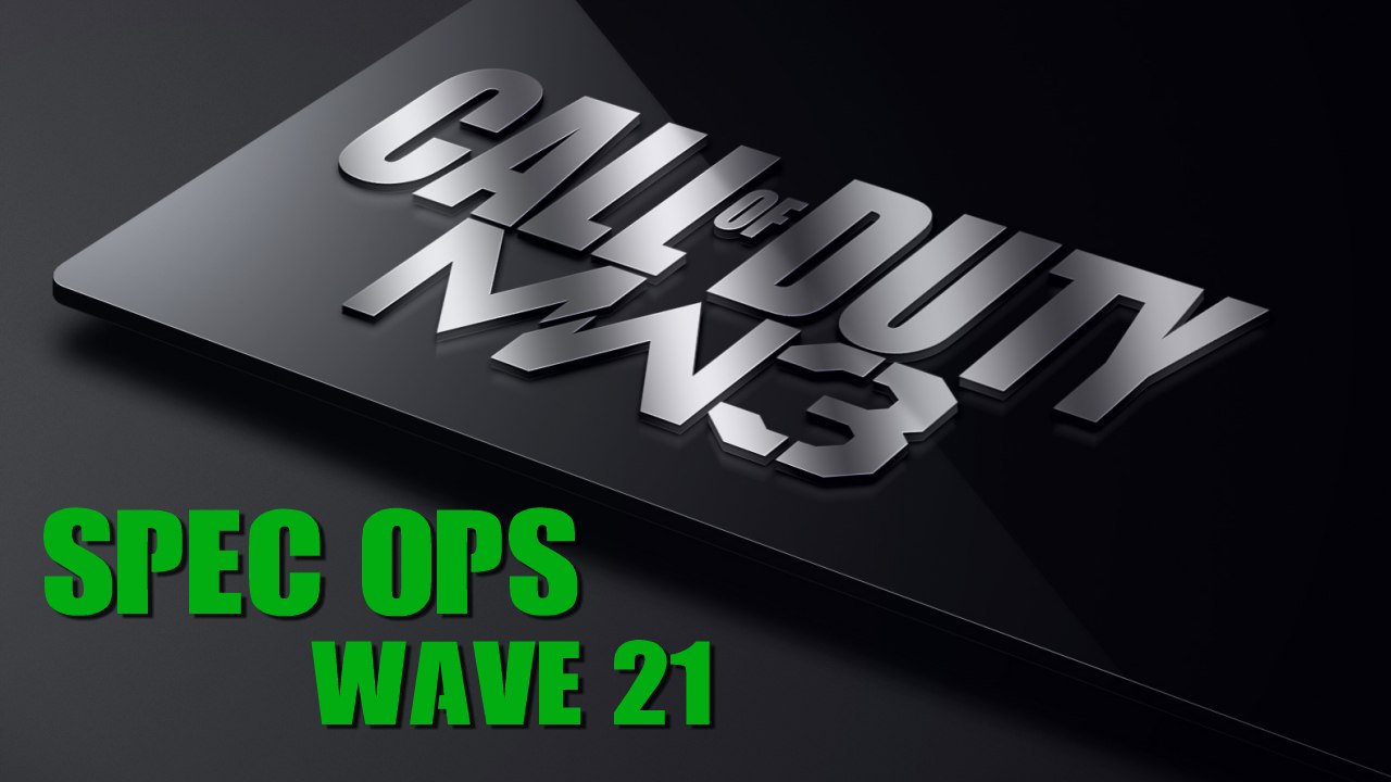 Modern Warfare 3 Special Ops Gameplay Wave 21