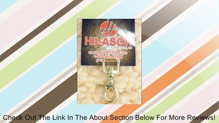 Hilason Solid Brass Square Eye Trigger Snap Review