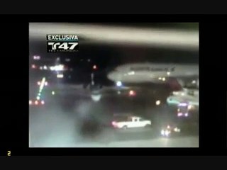 Air France Clips Plane At JFK