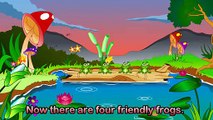 Five Little Friendly Frogs with lyrics - Nursery Rhymes by EFlashApps - Video Dailymotion