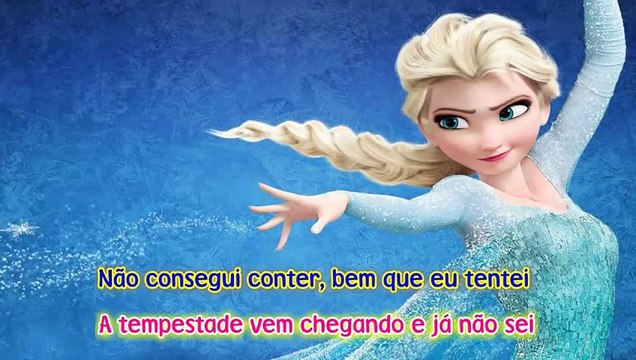 Frozen - Livre Estou - Karaokê - Português Brasil