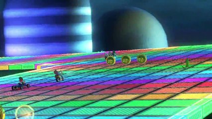 Mario Kart 8 - DLC #1 SNES Route Arc-en-ciel